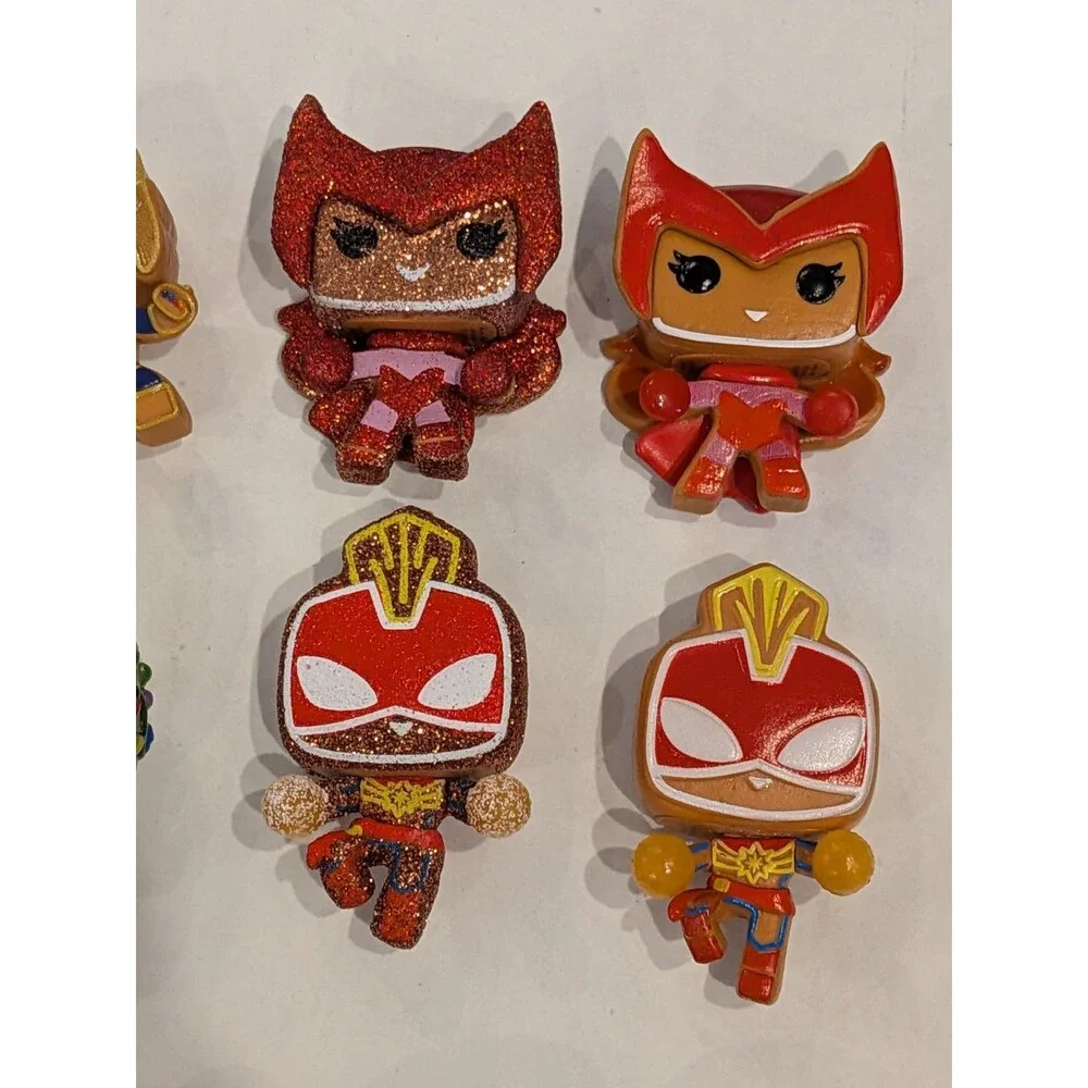 Funko POP! Mini Marvel Christmas Advent Calendar lot of 13 Figures, 3 Stands